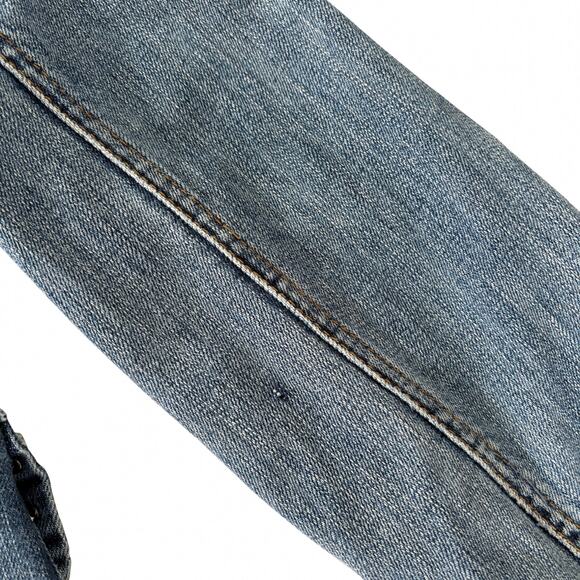 Y2K Tommy Hilfiger Studded Denim Blazer Jacket L Button Up Western Vintage Style - Picture 8 of 8